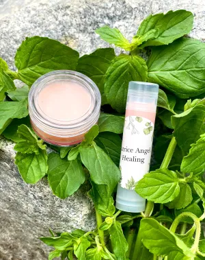 Vanilla-Mint Lip Balms