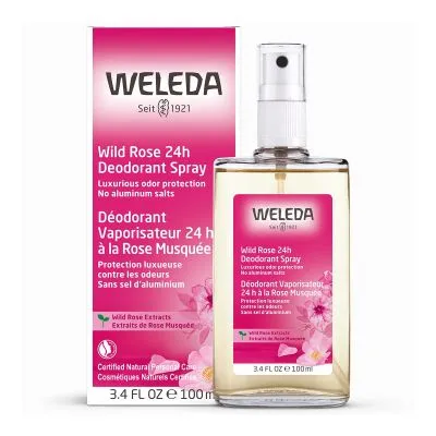 Weleda - Wild Rose 24h Deodorant Spray, wild rose extracts, 100ml