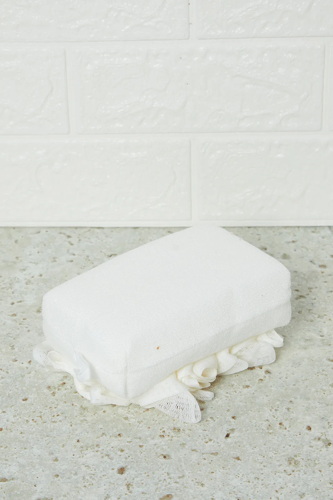 White Bath Sponge