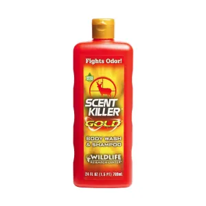 Wildlife Research Scent Killer Gold Body Wash & Shampoo  24 FL OZ