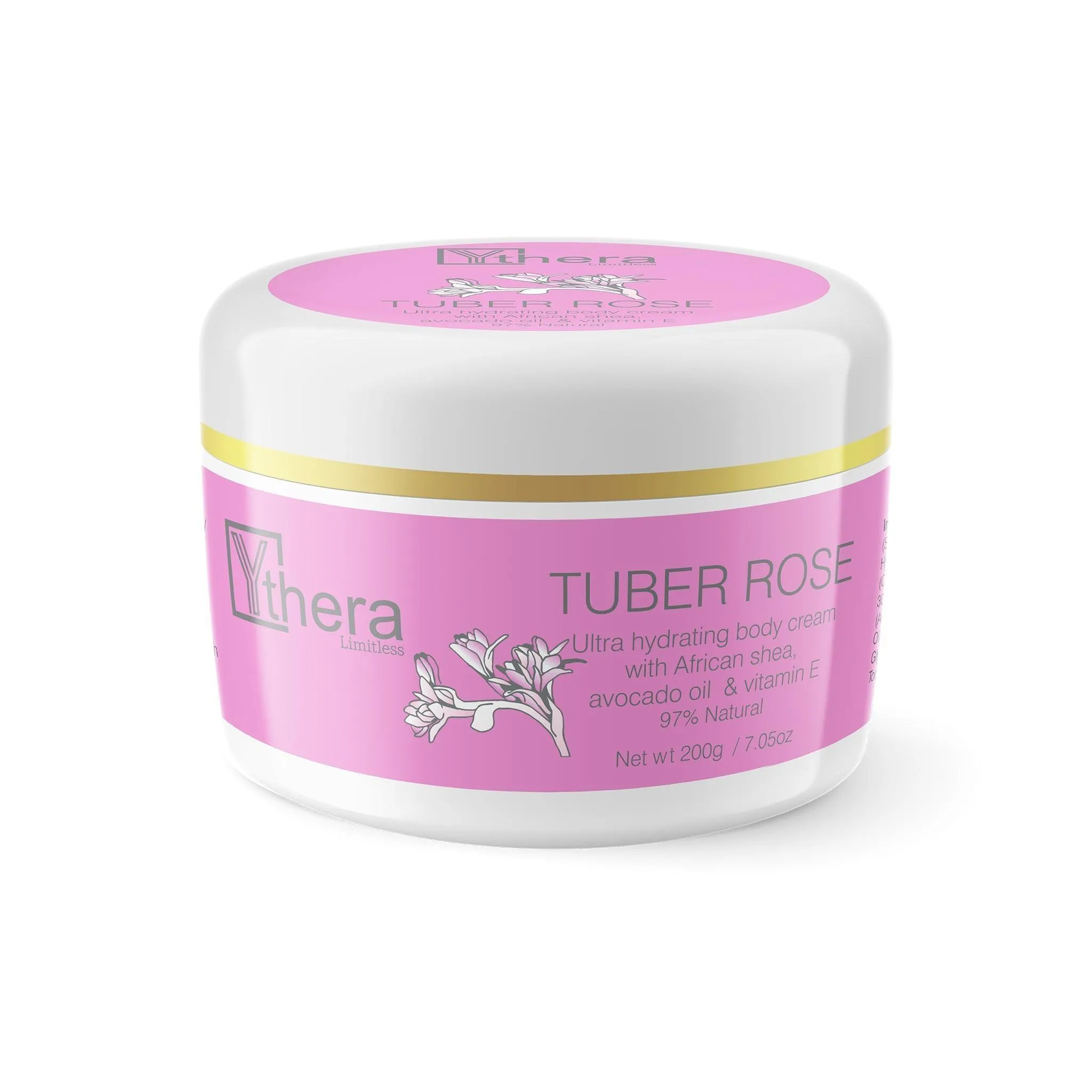 Ythera Sophisticated Tuber Rose Body Cream